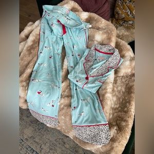 PJ Puppy Love Dalmatian-Print Pajama Set - Brand New!